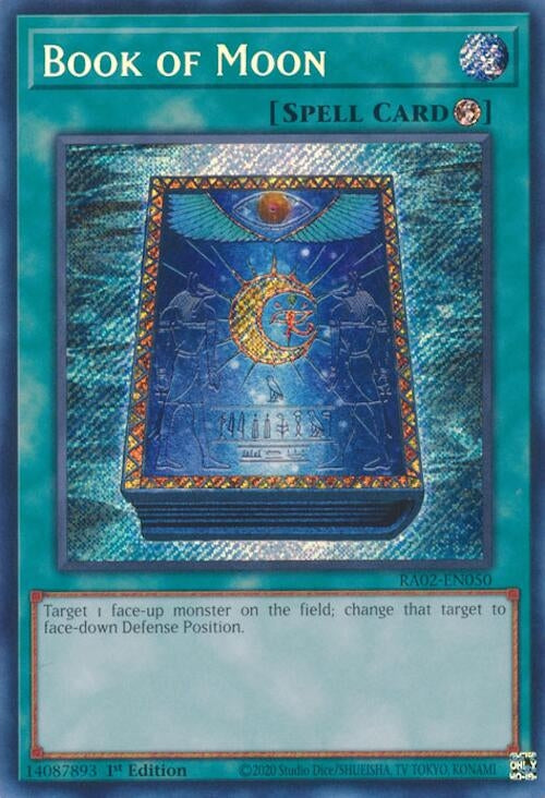 Image for Book of Moon (Secret Rare) (25th Anniversary Rarity Collection II) (RA02-EN050) - YuGiOh