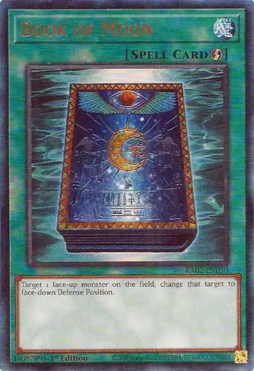 Image for Book of Moon (PUR) (25th Anniversary Rarity Collection II) (RA02-EN050) - YuGiOh