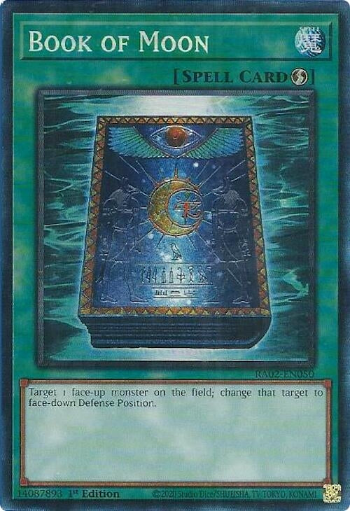 Image for Book of Moon (PCR) (25th Anniversary Rarity Collection II) (RA02-EN050) - YuGiOh