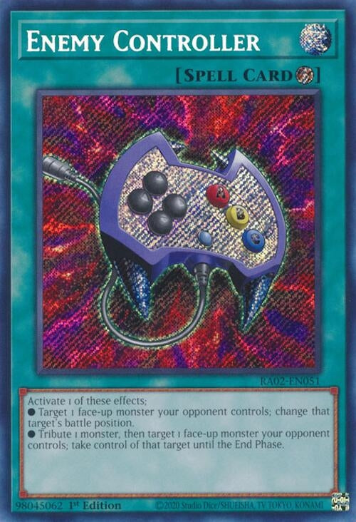 Image for Enemy Controller (Secret Rare) (25th Anniversary Rarity Collection II) (RA02-EN051) - YuGiOh