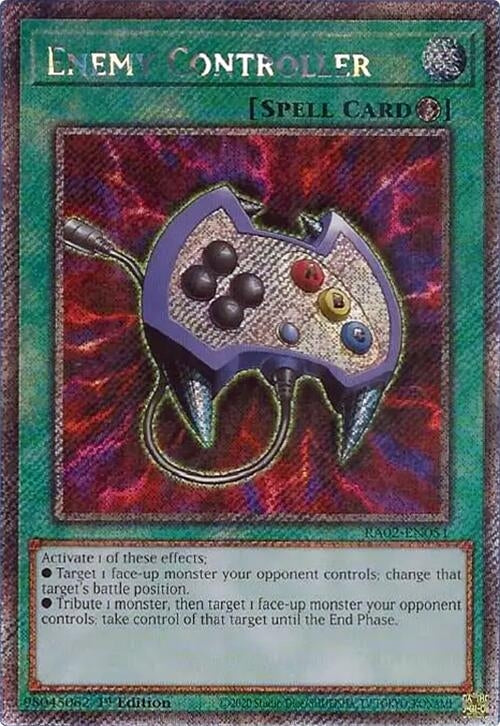 Image for Enemy Controller (Platinum Secret Rare) (25th Anniversary Rarity Collection II) (RA02-EN051) - YuGiOh