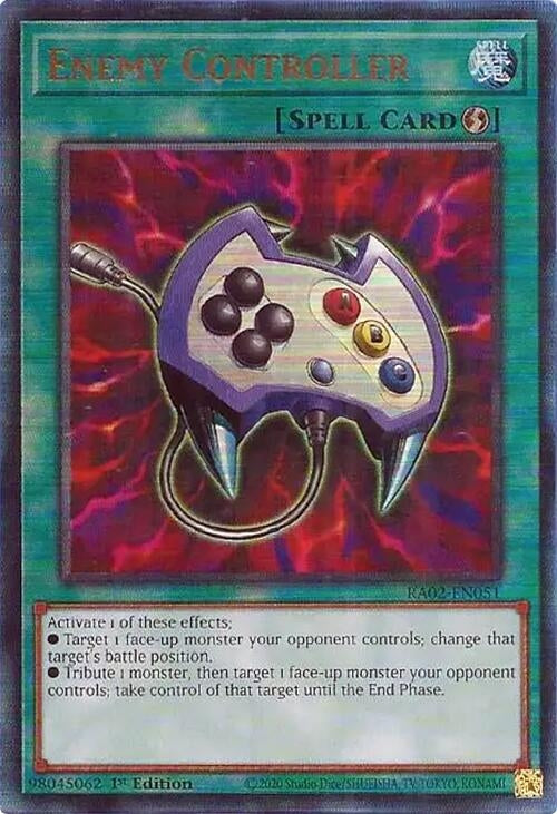 Image for Enemy Controller (PUR) (25th Anniversary Rarity Collection II) (RA02-EN051) - YuGiOh