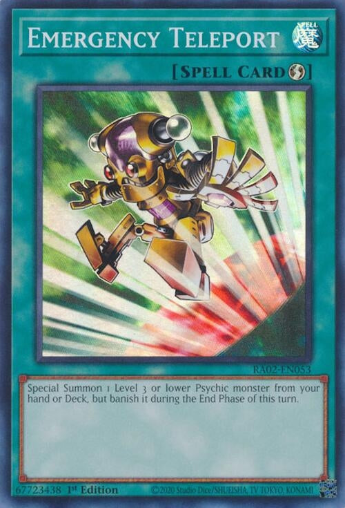 Image for Emergency Teleport (25th Anniversary Rarity Collection II) (RA02-EN053) - YuGiOh