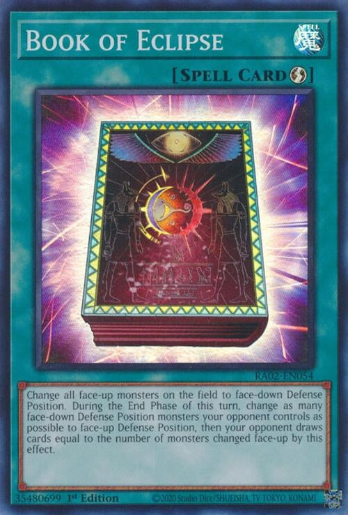 Image for Book of Eclipse (25th Anniversary Rarity Collection II) (RA02-EN054) - YuGiOh