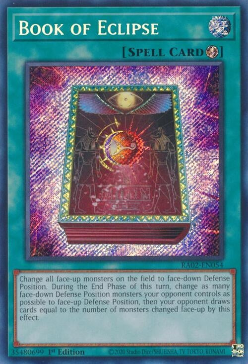 Image for Book of Eclipse (Secret Rare) (25th Anniversary Rarity Collection II) (RA02-EN054) - YuGiOh