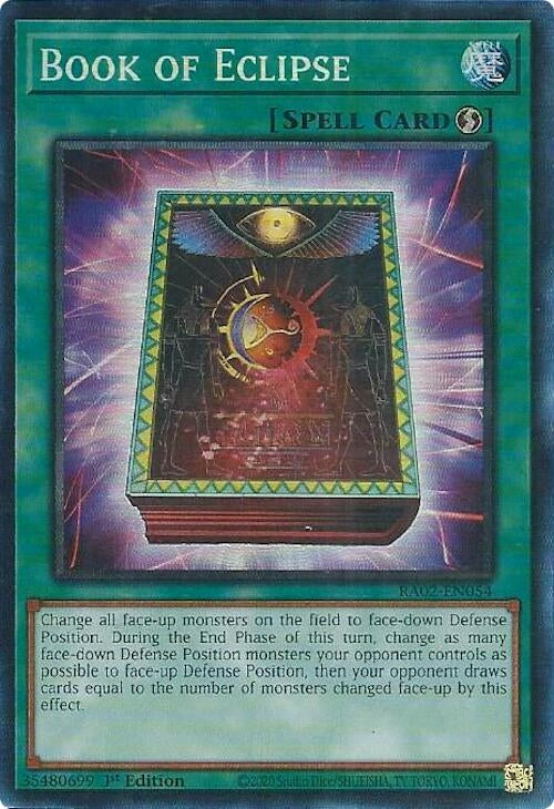 Image for Book of Eclipse (PCR) (25th Anniversary Rarity Collection II) (RA02-EN054) - YuGiOh