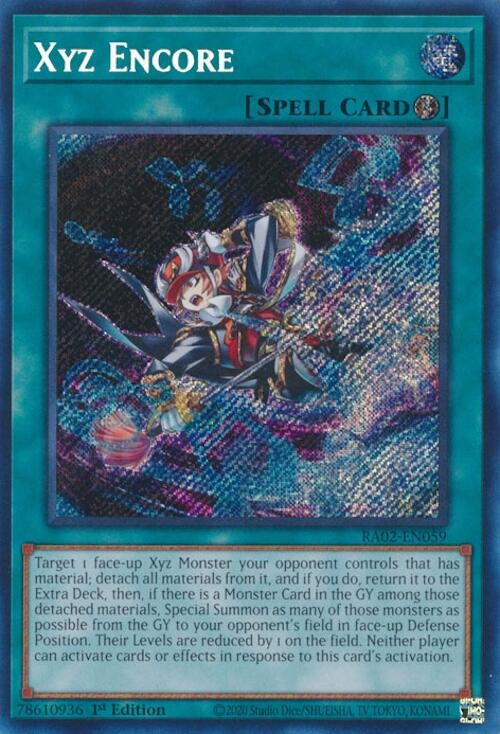 Image for Xyz Encore (Secret Rare) (25th Anniversary Rarity Collection II) (RA02-EN059) - YuGiOh