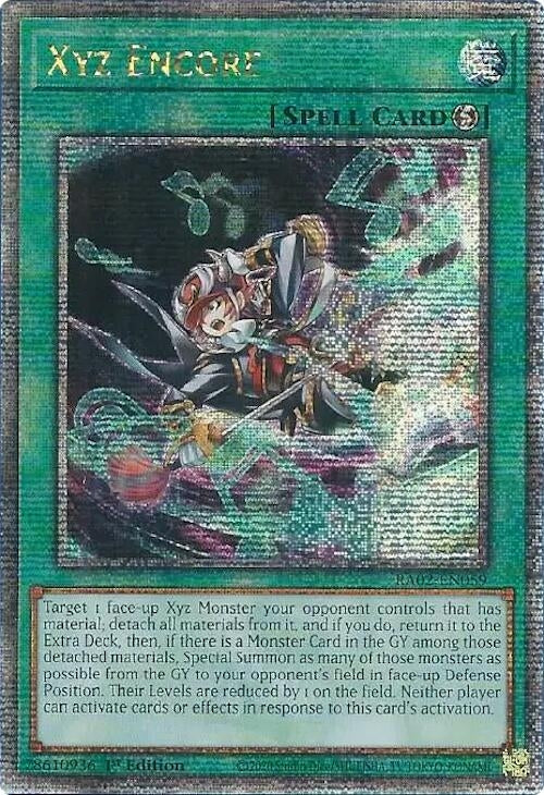 Image for Xyz Encore (Quarter Century Secret Rare) (25th Anniversary Rarity Collection II) (RA02-EN059) - YuGiOh