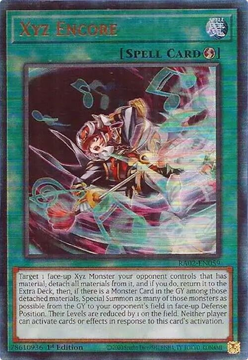 Image for Xyz Encore (PUR) (25th Anniversary Rarity Collection II) (RA02-EN059) - YuGiOh