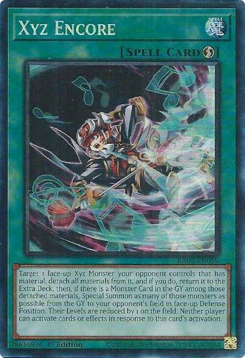 Image for Xyz Encore (PCR) (25th Anniversary Rarity Collection II) (RA02-EN059) - YuGiOh