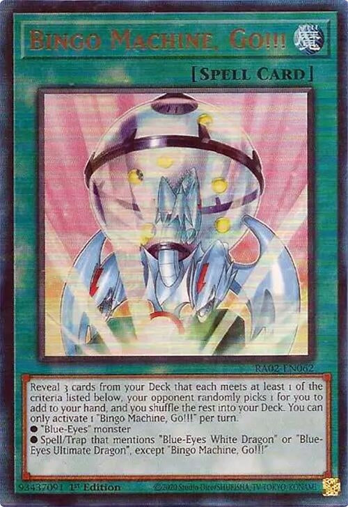 Image for Bingo Machine, Go!!! (PUR) (25th Anniversary Rarity Collection II) (RA02-EN062) - YuGiOh