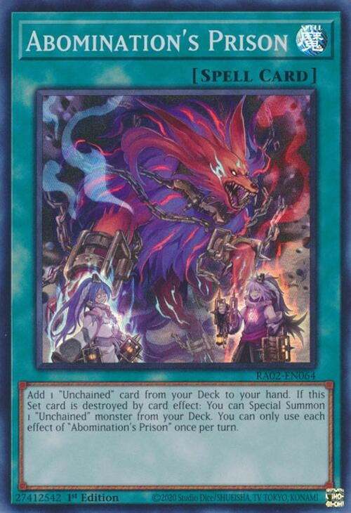 Image for Abomination's Prison (25th Anniversary Rarity Collection II) (RA02-EN064) - YuGiOh