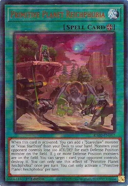 Image for Primitive Planet Reichphobia (PUR) (25th Anniversary Rarity Collection II) (RA02-EN067) - YuGiOh