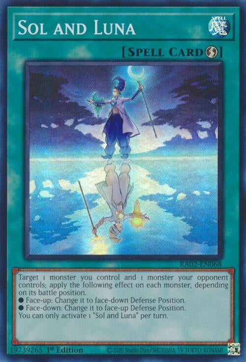 Image for Sol and Luna (25th Anniversary Rarity Collection II) (RA02-EN068) - YuGiOh