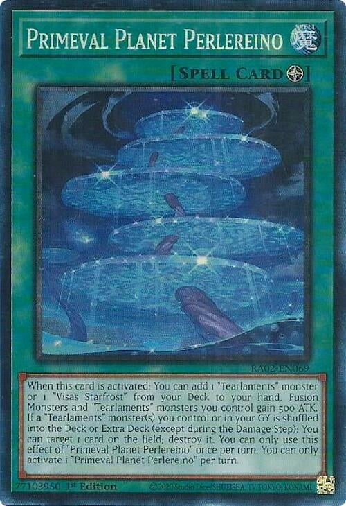 Image for Primeval Planet Perlereino (PCR) (25th Anniversary Rarity Collection II) (RA02-EN069) - YuGiOh