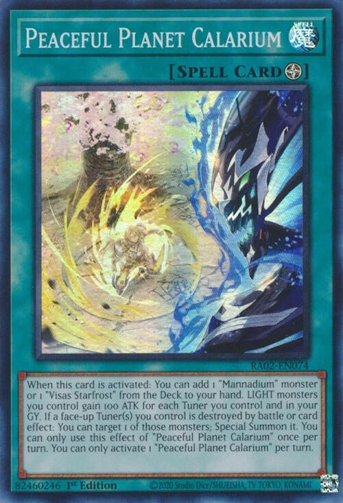 Image for Peaceful Planet Calarium (25th Anniversary Rarity Collection II) (RA02-EN074) - YuGiOh