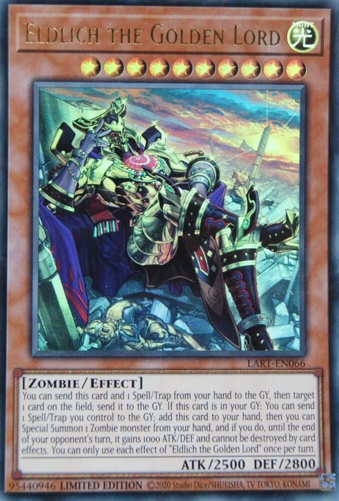 Image for Eldlich the Golden Lord (The Lost Art Promotion) (LART-EN066) - YuGiOh