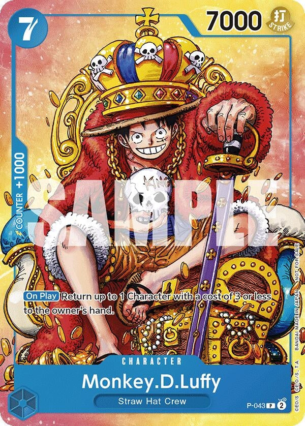 Image for Monkey.D.Luffy (Convention Promo 2024) (One Piece Promotion Cards) (P-043) - One Piece Card Game