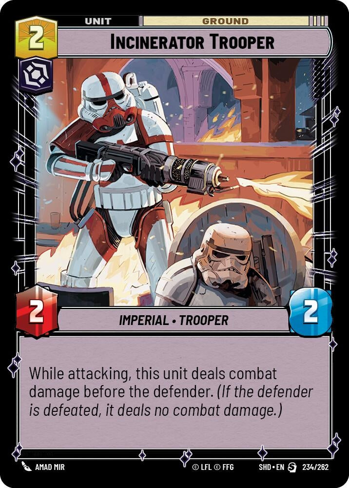 Image for Incinerator Trooper (Shadows of the Galaxy) (234/262) - Star Wars: Unlimited