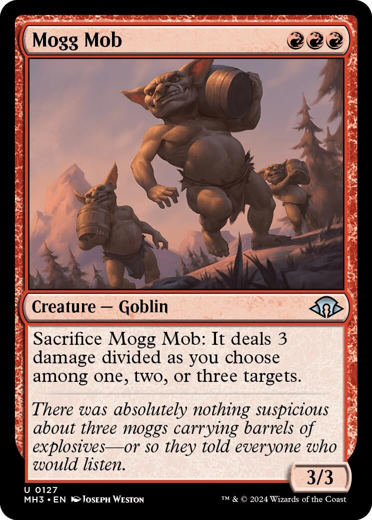 Image for Mogg Mob (Modern Horizons 3) (127) - Magic: The Gathering