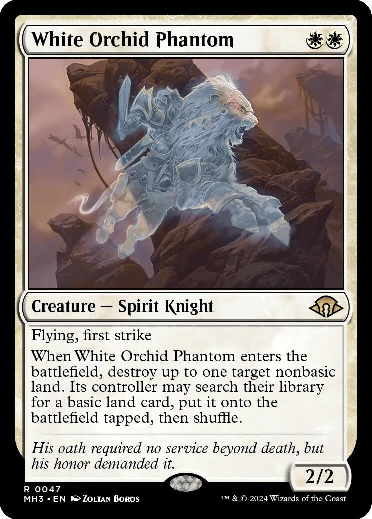 Image for White Orchid Phantom (Modern Horizons 3) (47) - Magic: The Gathering