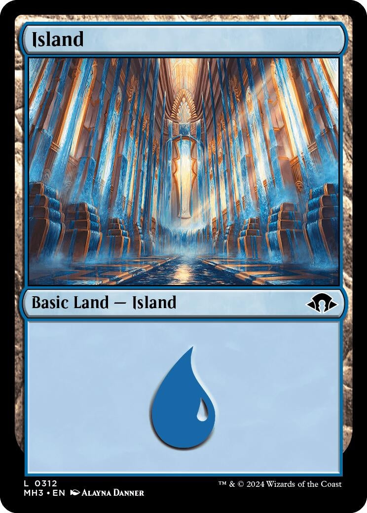 Image for Island (0312) (Modern Horizons 3) (312) - Magic: The Gathering