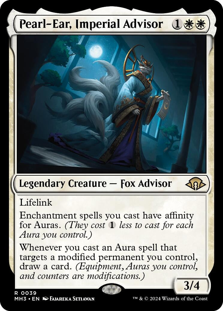 Image for Pearl-Ear, Imperial Advisor (Modern Horizons 3) (39) - Magic: The Gathering