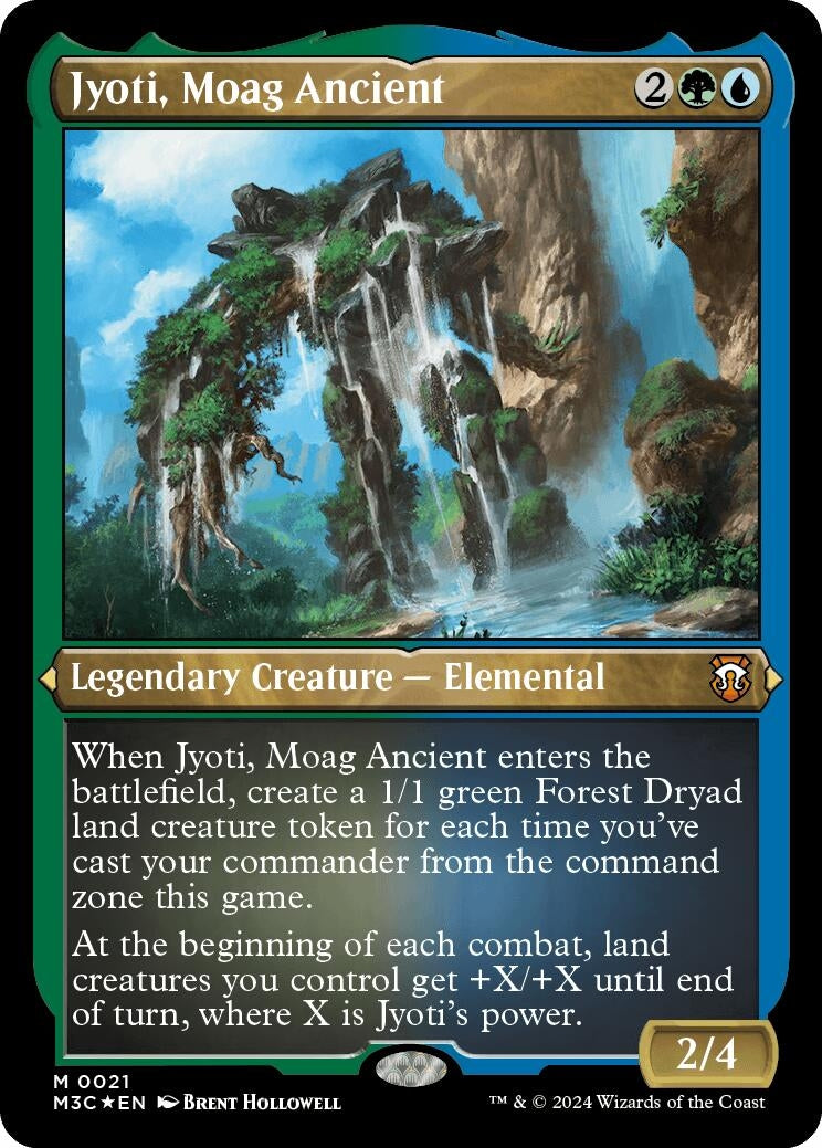 Image for Jyoti, Moag Ancient (Foil Etched) (Commander: Modern Horizons 3) (21) - Magic: The Gathering