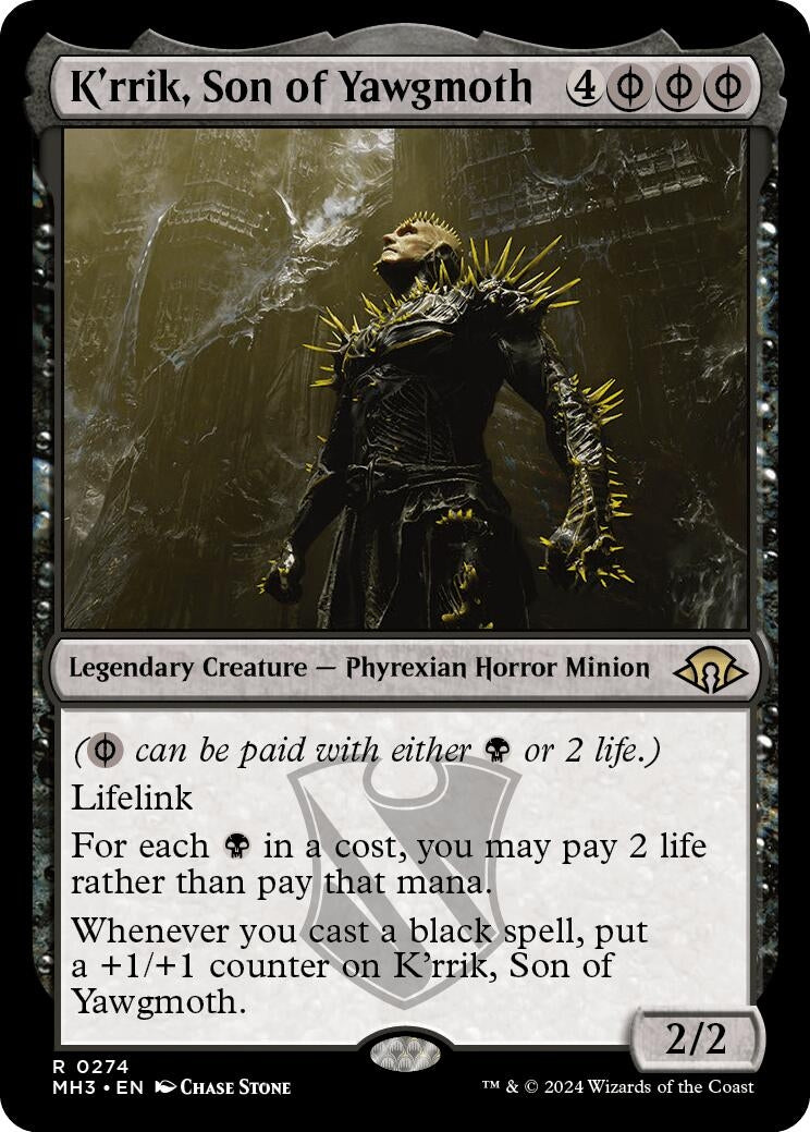 Image for K'rrik, Son of Yawgmoth (Modern Horizons 3) (274) - Magic: The Gathering
