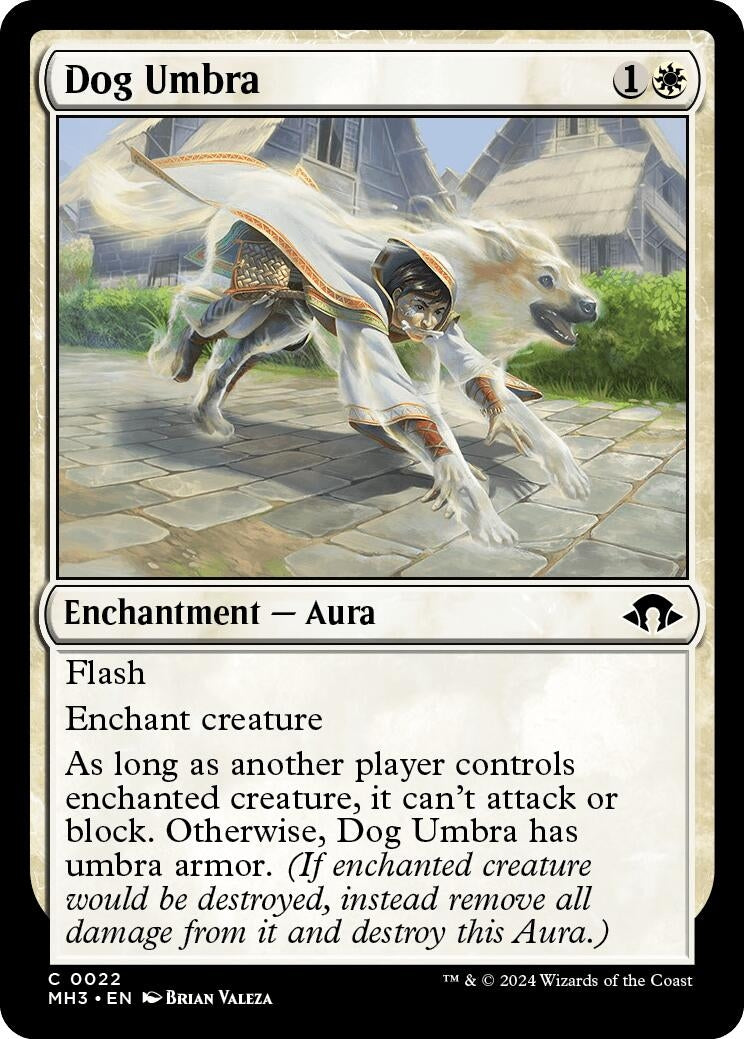 Image for Dog Umbra (Modern Horizons 3) (22) - Magic: The Gathering