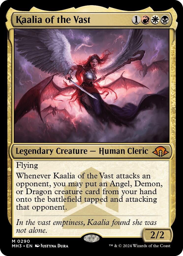 Image for Kaalia of the Vast (Modern Horizons 3) (290) - Magic: The Gathering