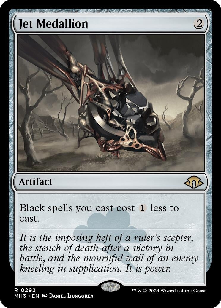 Image for Jet Medallion (Modern Horizons 3) (292) - Magic: The Gathering