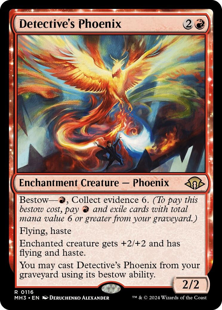 Image for Detective's Phoenix (Modern Horizons 3) (116) - Magic: The Gathering