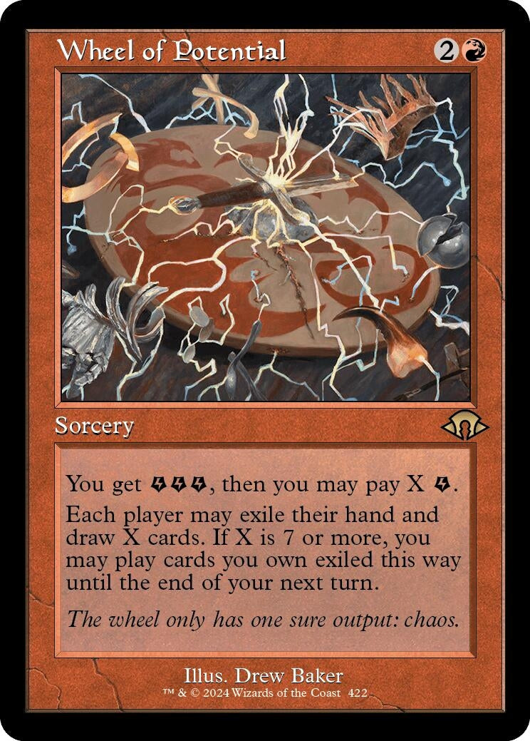 Image for Wheel of Potential (Retro Frame) (Modern Horizons 3) (422) - Magic: The Gathering