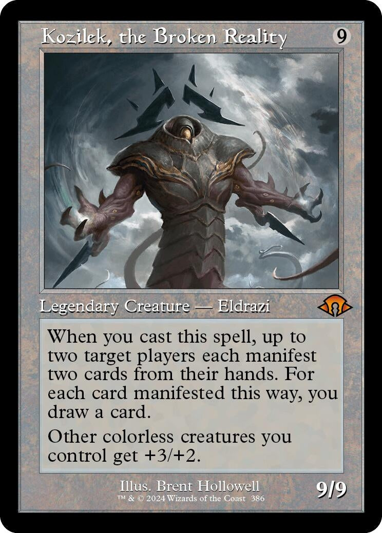 Image for Kozilek, the Broken Reality (Retro Frame) (Modern Horizons 3) (386) - Magic: The Gathering