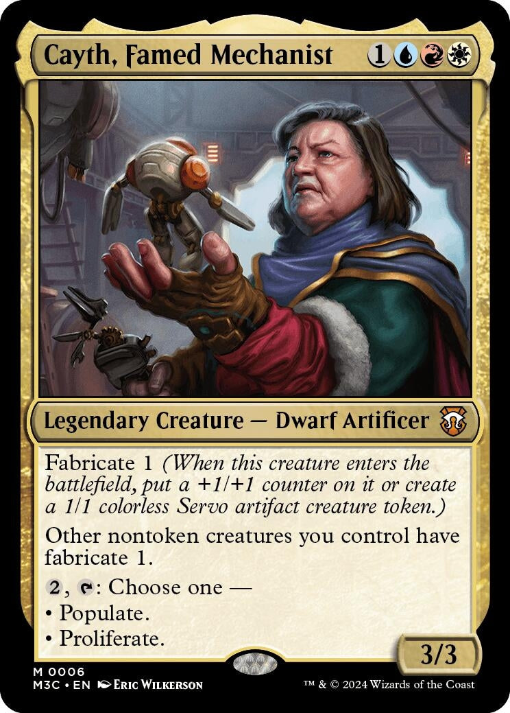 Image for Cayth, Famed Mechanist (Commander: Modern Horizons 3) (6) - Magic: The Gathering