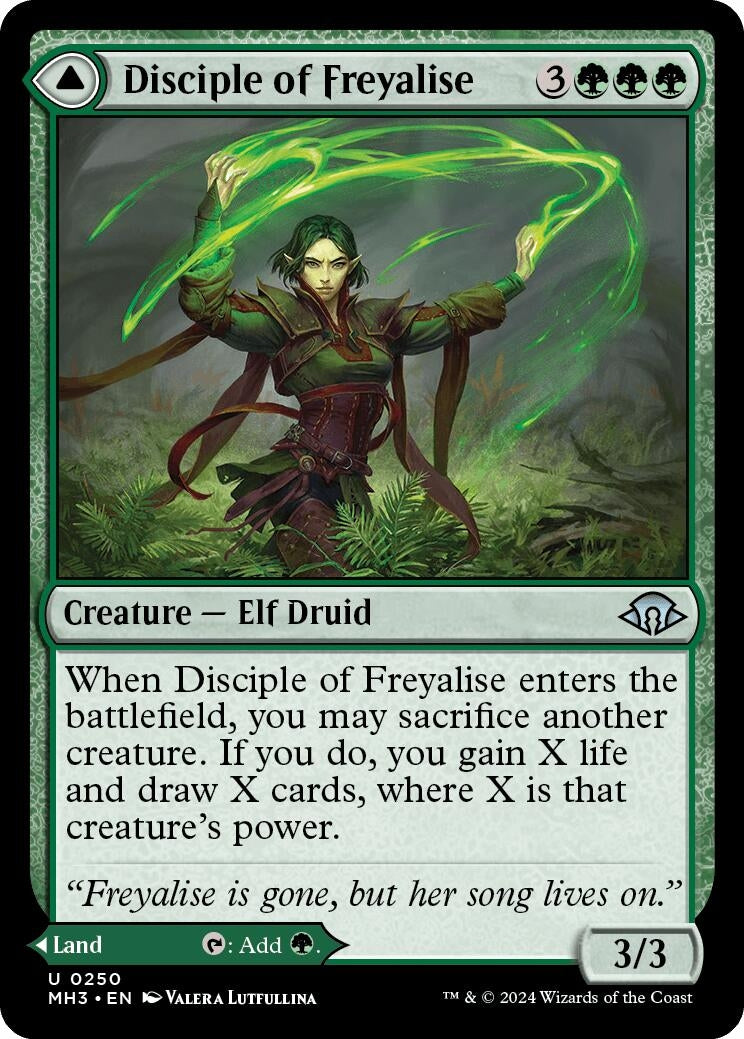 Image for Disciple of Freyalise (Modern Horizons 3) (250) - Magic: The Gathering