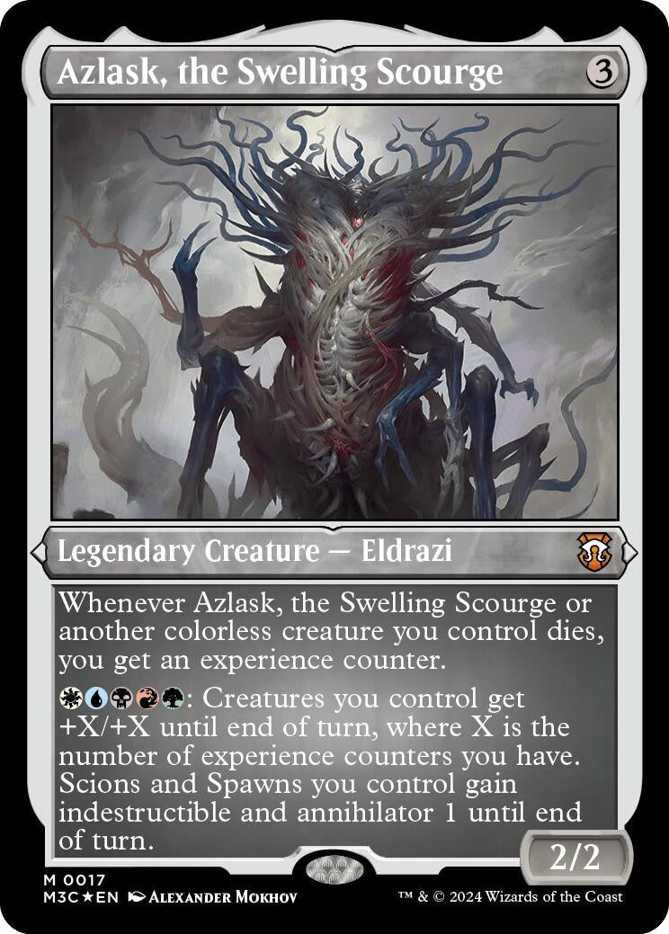 Image for Azlask, the Swelling Scourge (Foil Etched) (Commander: Modern Horizons 3) (17) - Magic: The Gathering