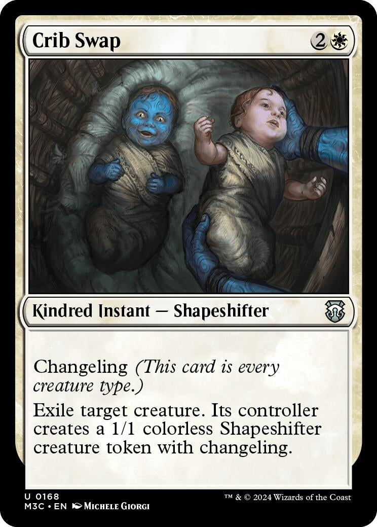 Image for Crib Swap (Ripple Foil) (Commander: Modern Horizons 3) (168) - Magic: The Gathering