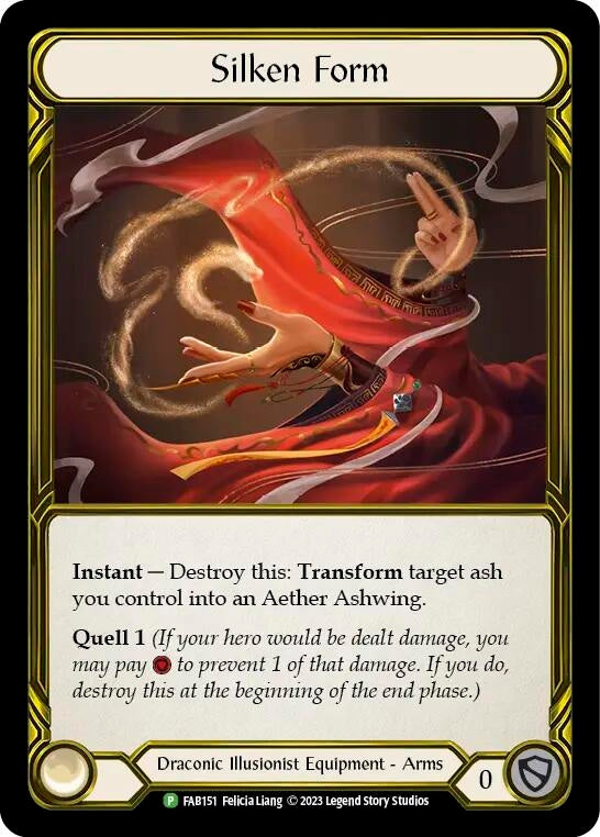 Image for Silken Form (Golden) (Flesh and Blood: Promo Cards) (FAB151) - Flesh and Blood TCG