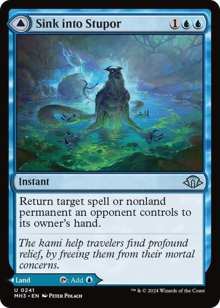 Image for Sink into Stupor (Modern Horizons 3) (241) - Magic: The Gathering