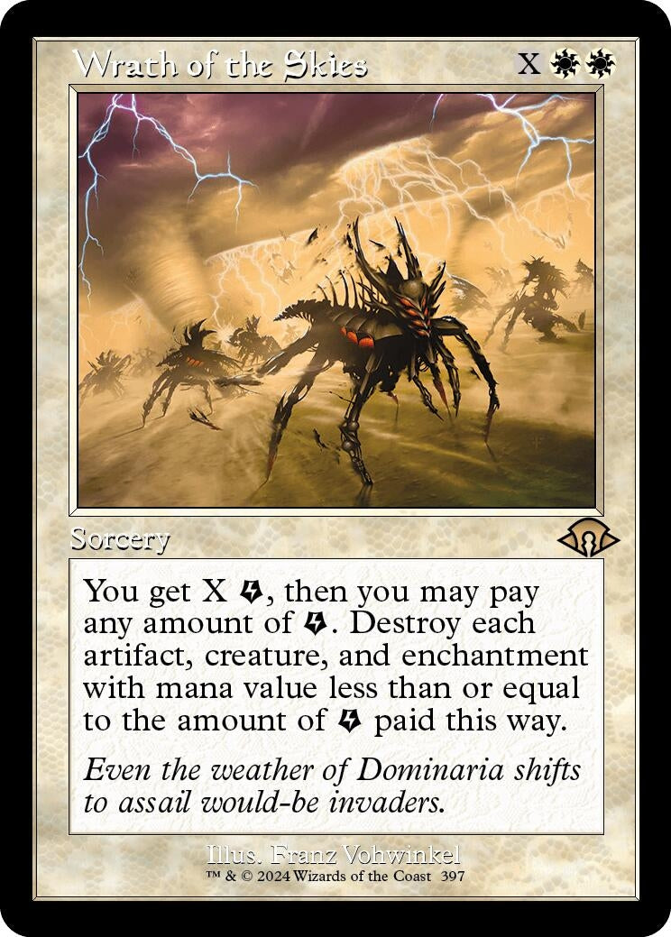 Image for Wrath of the Skies (Retro Frame) (Modern Horizons 3) (397) - Magic: The Gathering