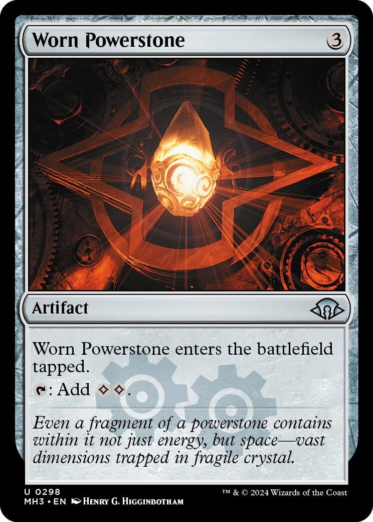 Image for Worn Powerstone (Modern Horizons 3) (298) - Magic: The Gathering