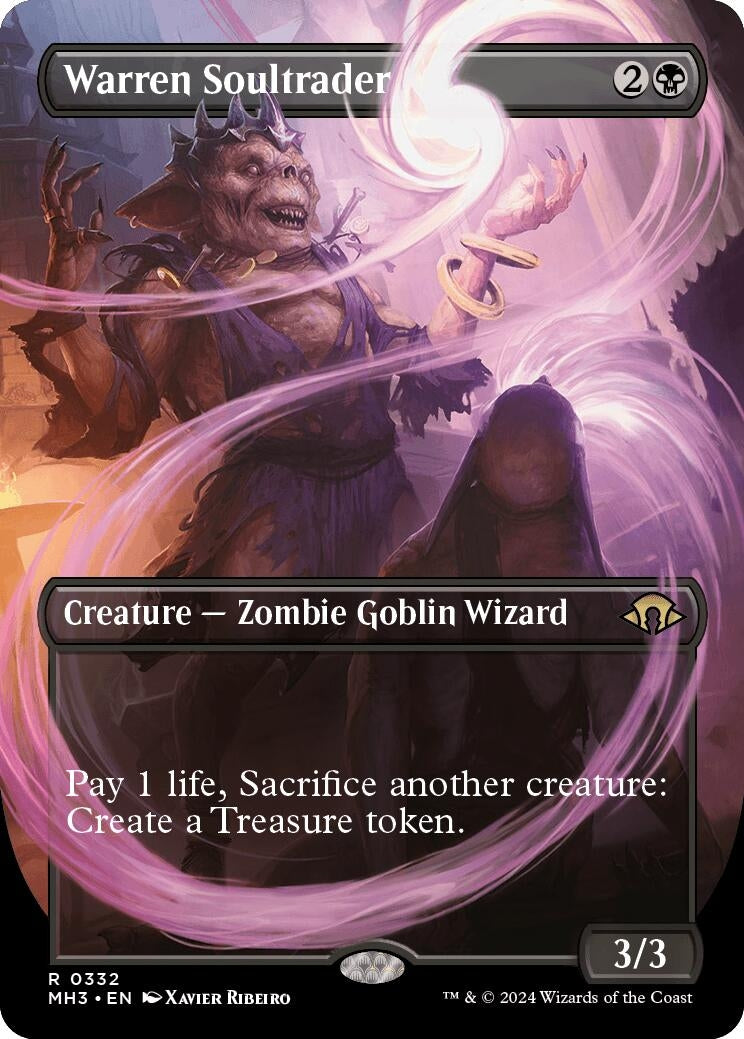 Image for Warren Soultrader (Borderless) (Modern Horizons 3) (332) - Magic: The Gathering