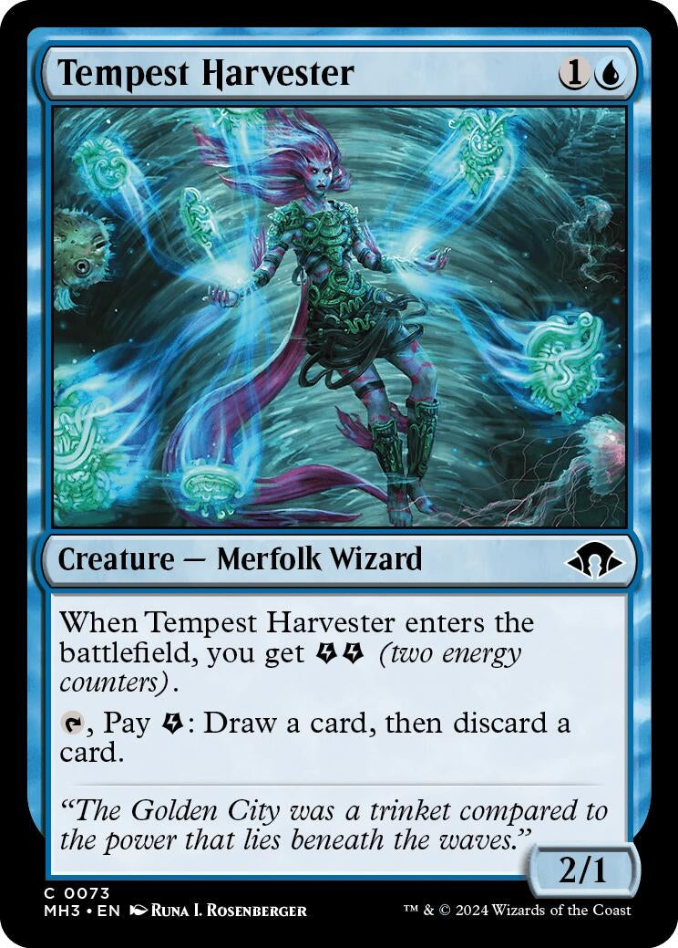 Image for Tempest Harvester (Modern Horizons 3) (73) - Magic: The Gathering
