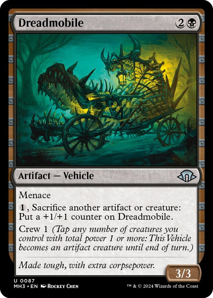 Image for Dreadmobile (Modern Horizons 3) (87) - Magic: The Gathering