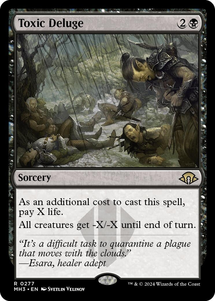 Image for Toxic Deluge (Modern Horizons 3) (277) - Magic: The Gathering