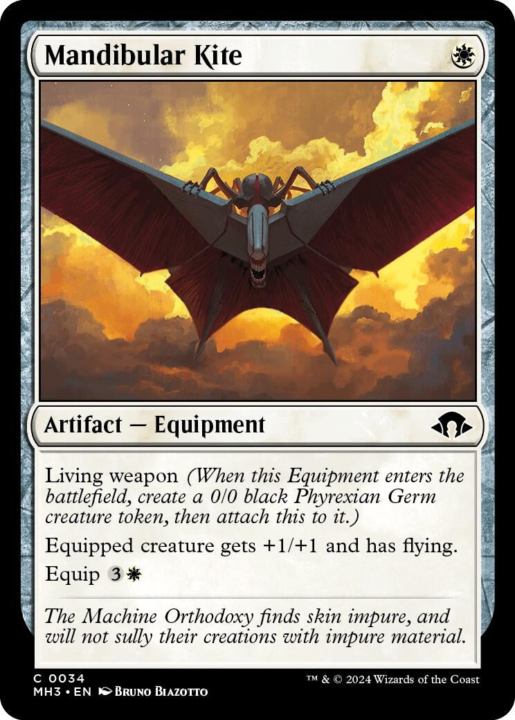 Image for Mandibular Kite (Modern Horizons 3) (34) - Magic: The Gathering