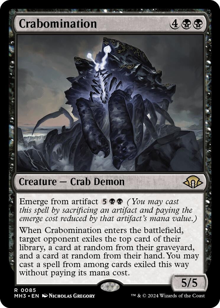 Image for Crabomination (Modern Horizons 3) (85) - Magic: The Gathering