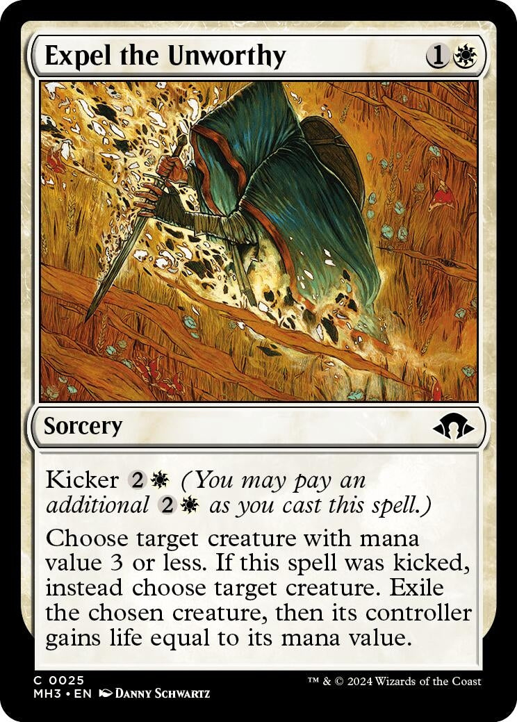Image for Expel the Unworthy (Modern Horizons 3) (25) - Magic: The Gathering